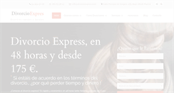 Desktop Screenshot of divorcioexpres.com
